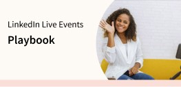 Image of a professional representing LinkedIn Live Events Playbook