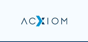 Logo of Acxiom.