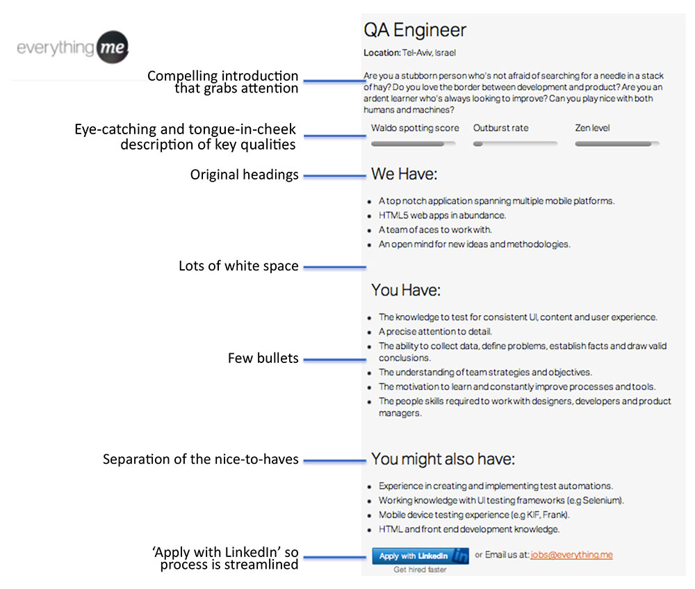 Job Descriptions That Win: 3 Outstanding Examples | LinkedIn Talent Blog