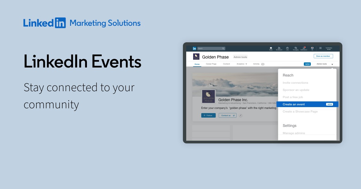 Learn about LinkedIn Events | LinkedIn Marketing Solutions