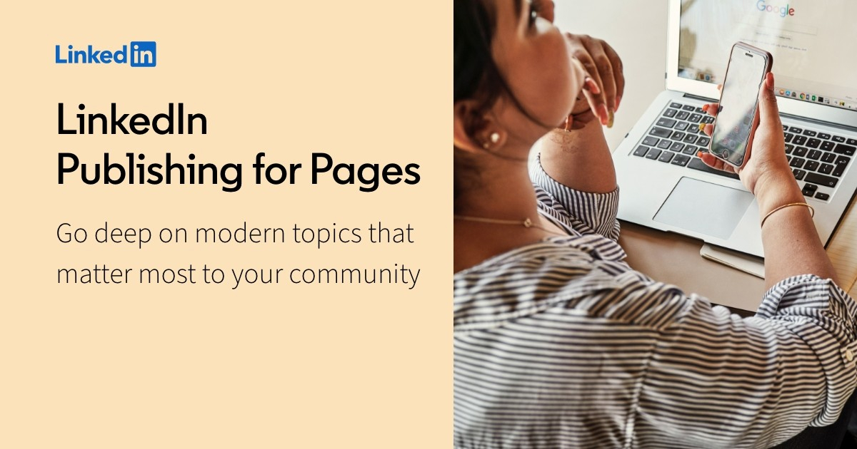 LinkedIn Articles for Pages