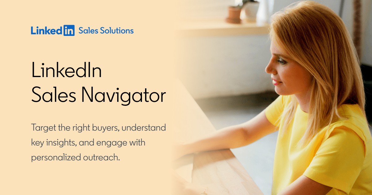 Sales Tool for Prospecting & Insights | LinkedIn Sales Navigator